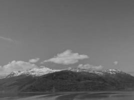 panoramica della Norvegia in primavera foto