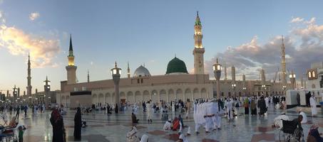 masjid al-haram, al-masjid an-nabawi medina, arabia saudita foto