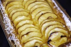 torta di mele artigianale foto