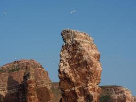 l'isola di Helgoland foto