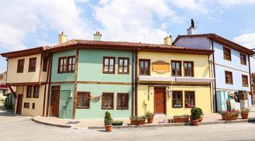 vecchi edifici nella città di eskisehir foto