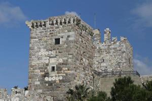 torre del castello di bodrum foto