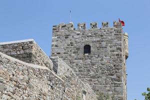 castello di bodrum in turchia foto