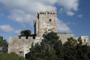 torre del castello di bodrum foto