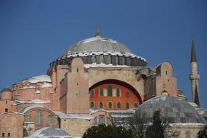 museo di hagia sophia nella città di istanbul, in turchia foto