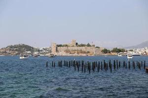 castello di bodrum in turchia foto