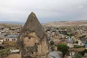 città di Goreme in Cappadocia foto