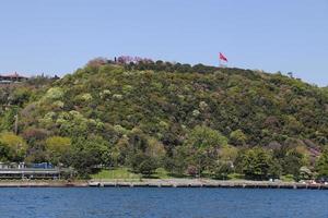 collina nella città di Istanbul, in Turchia foto