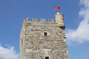 castello di bodrum in turchia foto