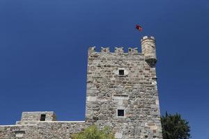 torre del castello di bodrum in turchia foto