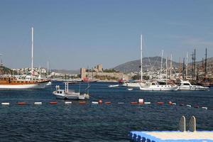 Bodrum città in Turchia foto