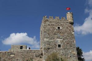 castello di bodrum in turchia foto