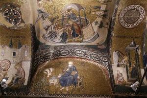 chiesa di chora a istanbul, turchia foto