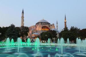 hagia sophia museum di istanbul foto