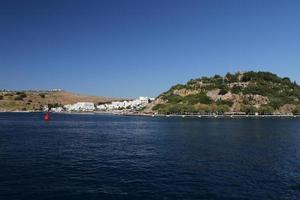 Bodrum città in Turchia foto