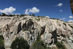 formazioni rocciose in Cappadocia, Turchia foto