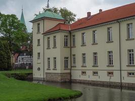 villaggio di westerholt nell'aerea tedesca della ruhr foto