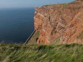 l'isola di Helgoland foto