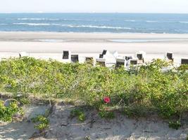 l'isola di wangerooge in germania foto