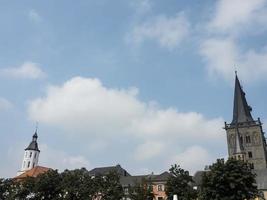 xanten e il fiume Reno foto