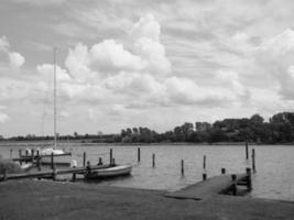 presso il fiume schlei nello schleswig holstein foto