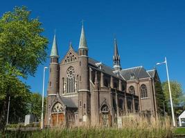 la città di alkmaar nei Paesi Bassi foto