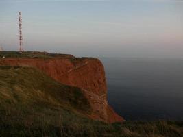 l'isola di Helgoland foto