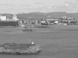 la città di Stavanger in Norvegia foto