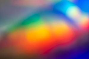 sfondo sfumato arcobaleno colorato. perdita di luce colorata strutturata per l'illuminazione di foto sovrapposte. colore chiaro astratto creativo per banner, carta da parati, sfondo, ecc.