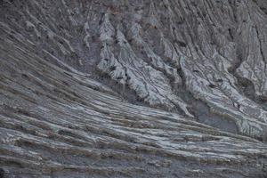 dettaglio dal vulcano e dal cratere kawah ijen, indonesia foto