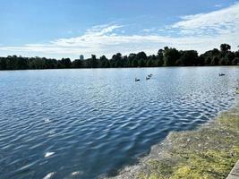 una vista di kensington park a londra foto