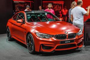 francoforte - settembre 2015 bmw m4 presentata a iaa international mot foto