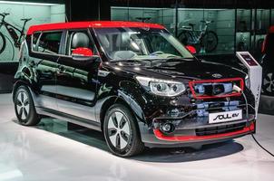 francoforte - settembre 2015 kia soul ev presentato a iaa internationa foto