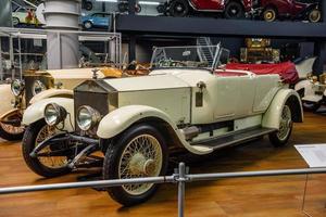 sinsheim, germania - maggio 2022 white rolls-royce silver ghost cabrio 1921 foto