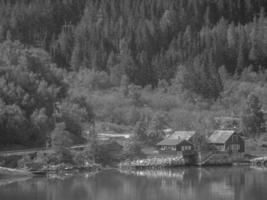 crociera sul fiordo in Norvegia foto