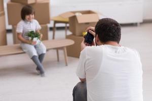 servizio fotografico con modella per bambini foto