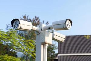 CCTV o telecamera di sicurezza foto