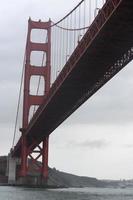 sotto il ponte della porta d'oro foto