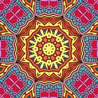 mandala colorato fiori modello boho simmetrico 977 foto