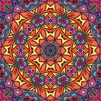 mandala colorato fiori modello boho simmetrico 133 foto