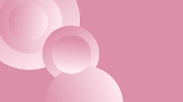 sfondo sfumato geometrico di forma circolare di colore rosa pacifico. tema di colore rosa pacifico. disegno di sfondo della presentazione. foto