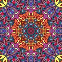 mandala colorato fiori modello boho simmetrico 249 foto