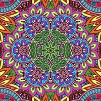 mandala colorato fiori modello boho simmetrico 58 foto