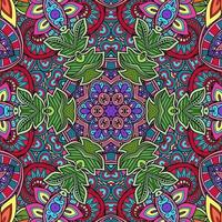 mandala colorato fiori modello boho simmetrico 36 foto