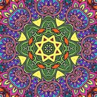 mandala colorato fiori motivo boho simmetrico 184 foto