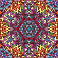 mandala colorato fiori modello boho simmetrico 51 foto