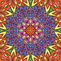 mandala colorato fiori motivo boho simmetrico 191 foto