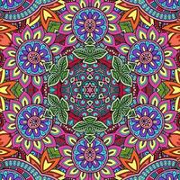 mandala colorato fiori modello boho simmetrico 50 foto