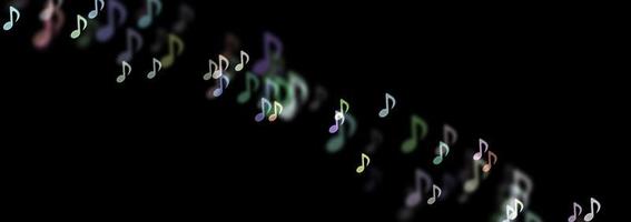 nota musicale image.background bokeh foto con luce.