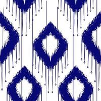 disegno ikat geometrico orientale per sfondo, moquette, carta da parati, abbigliamento, illustrazione ricamo. foto